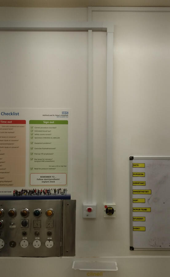 #Nursecall Theatre Retro Fit